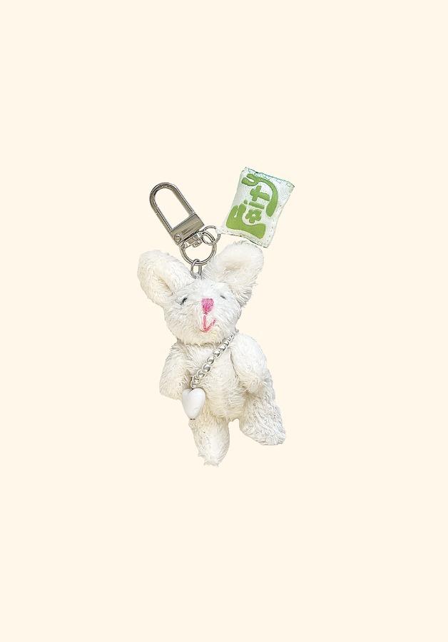 rabbit keyring