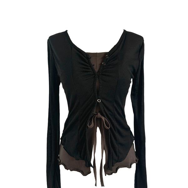 Brownie and cardigan SET (2colors)