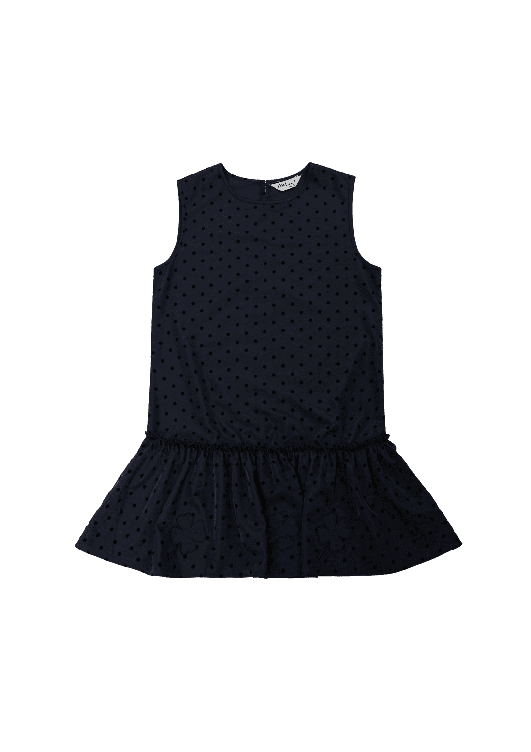 Mused Lucky Clove Dress - Navy Dot