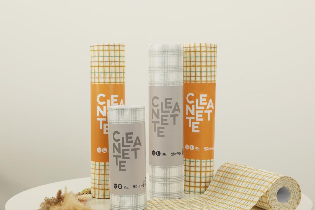 (공식몰)클리네트 빨아쓰는 롤행주<br> 롤행주 라지30매, 스몰35매