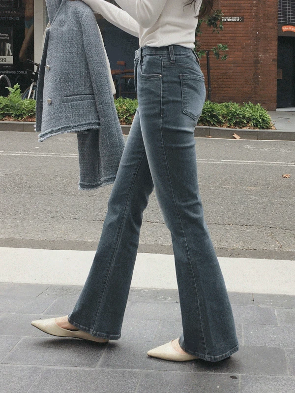 [아이보리 open!] #SLOWMADE. 나이브 히든밴딩 세미부츠컷 팬츠 (+숏/베이직/롱ver) - 4 size (무료배송)