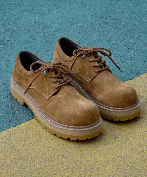 WTRD1120 샌드맨 4홀 더비슈즈 카멜 [230~290MM]