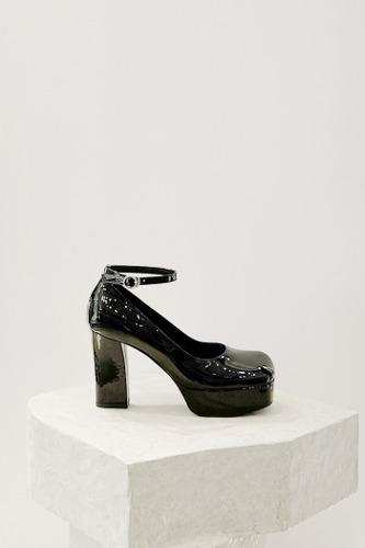 Luna Platform Pumps Black