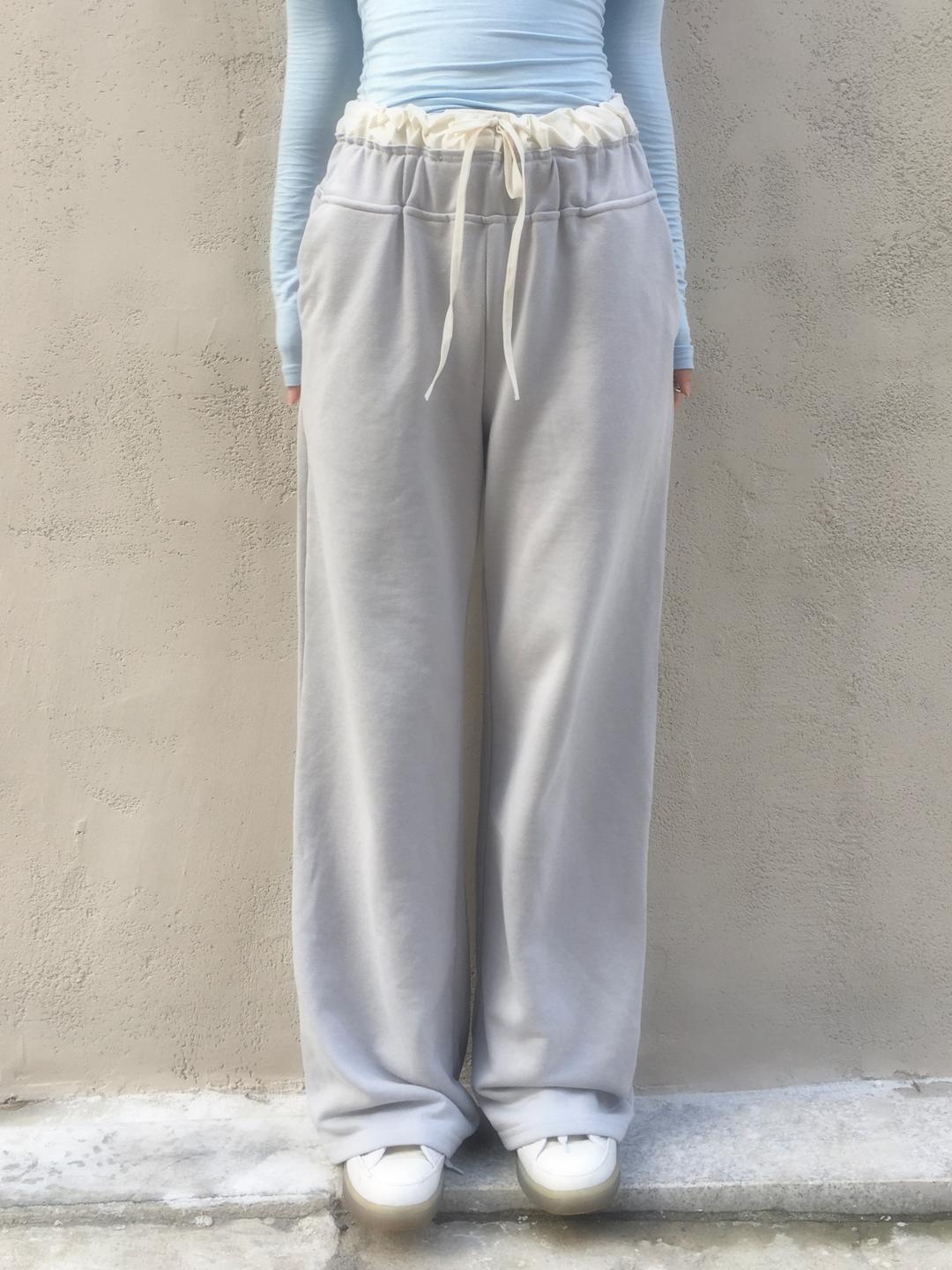 Melt String Layered Pants(2 color)