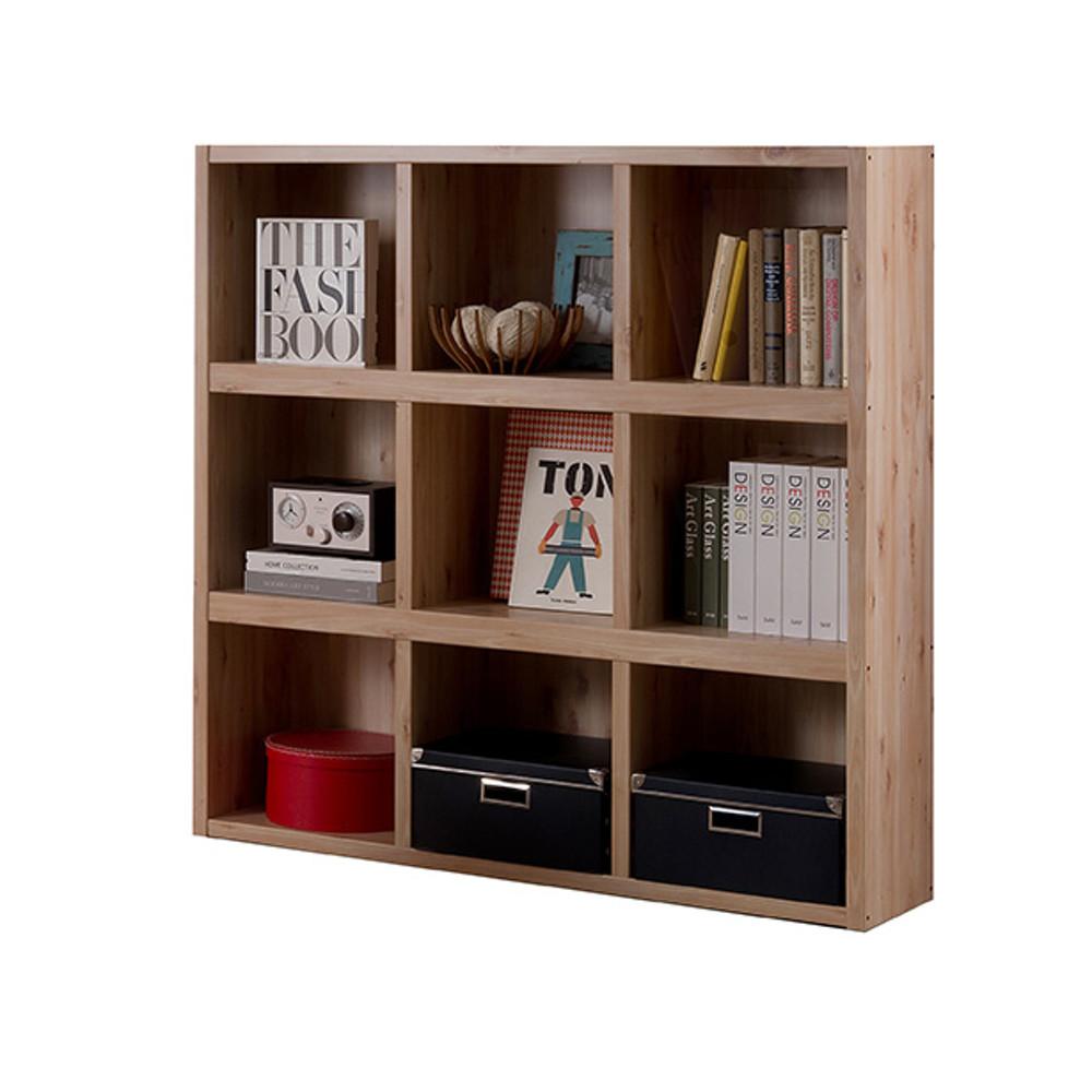 리바트 뉴프렌즈 3단 1200책장 (내추럴옹이,그레이)