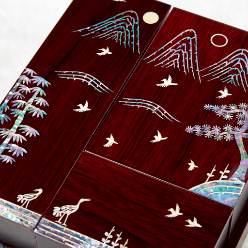 나전 일월오봉도 데스크세트