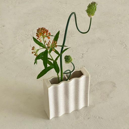 Square leaf vase(스퀘어 립 화병)