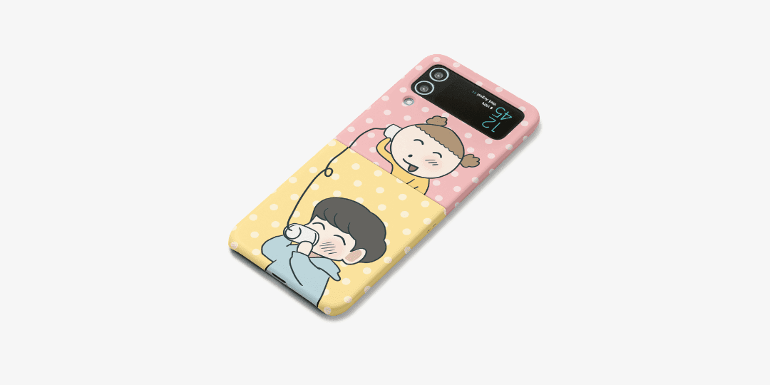 마루는 강쥐 갤럭시 Z 플립4 하드케이스 A