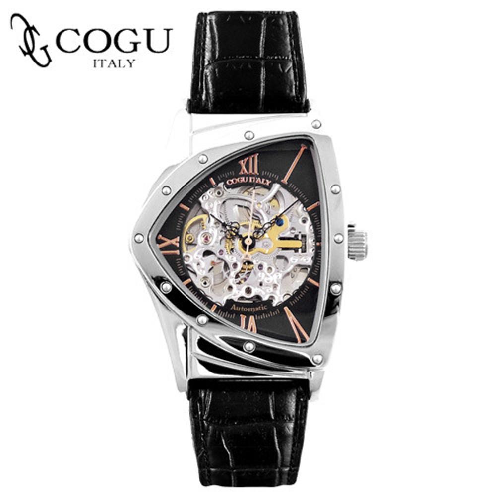 [COGU 코구시계] K059BKB [한국본사정품] 오토매틱 가죽시계