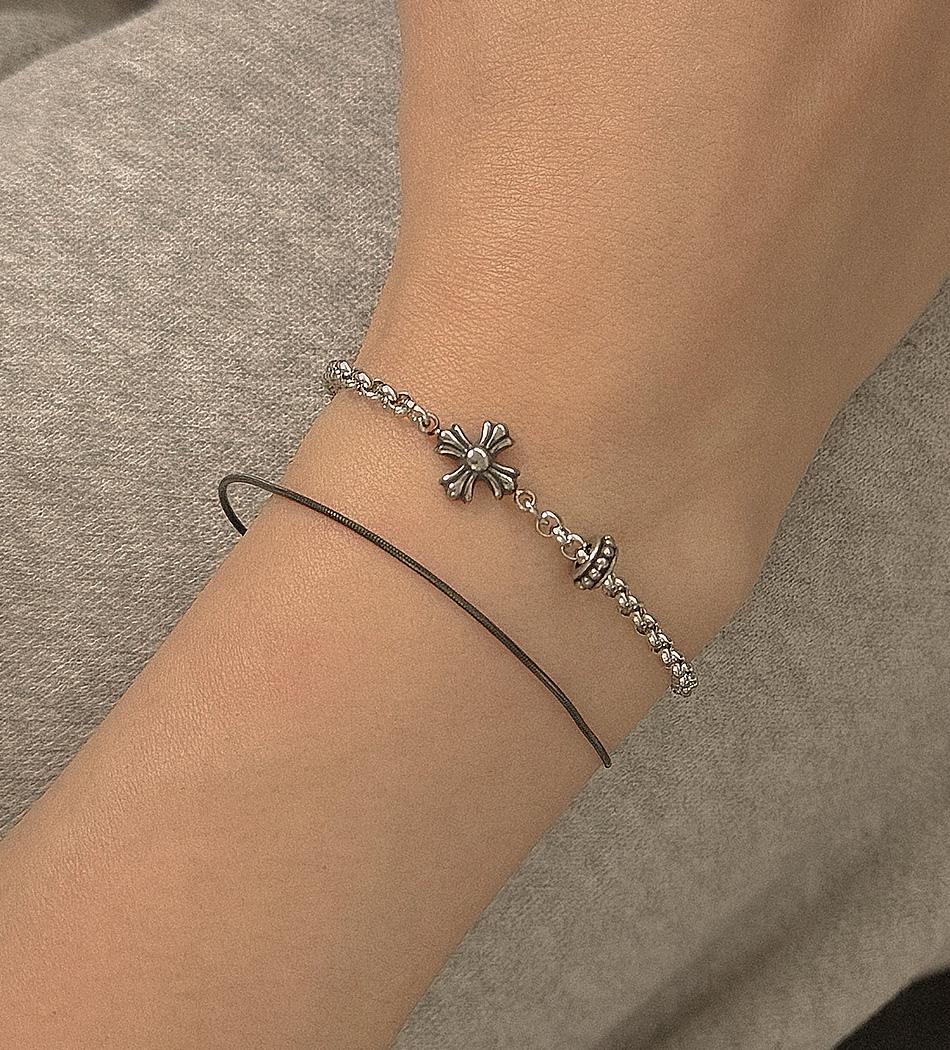 [써지컬] 플러스 하츠 팬던트 팔찌_BL3030