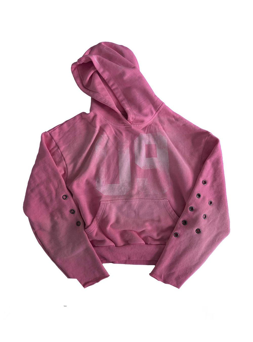 [no E mosen] 09 Eyelet Washed Hoodie (2color)