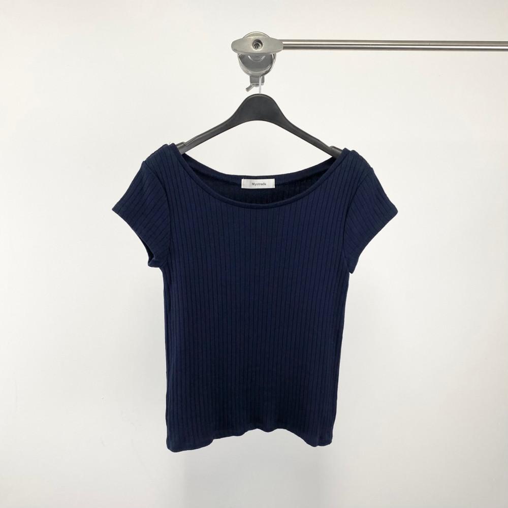[중고] MYSTRADA cotton knit top made in japan