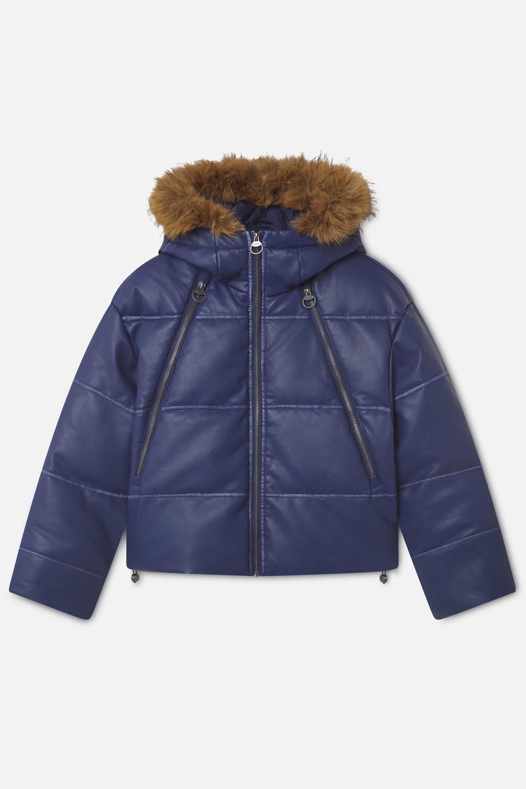 Raw Royal Blue Puffer Jacket