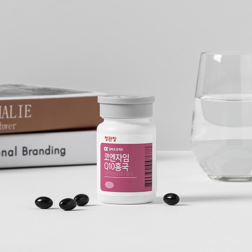 알파프로젝트 코엔자임 Q10홍국 550mg 30캡슐
