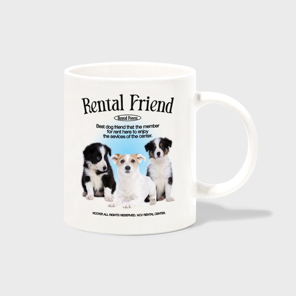 DOG FRIEND-WHITE(머그컵)