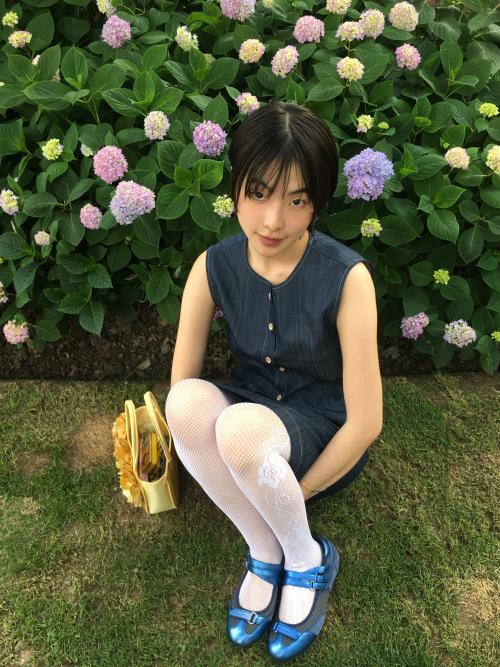 DENIM SLEEVELESS SHIRT_BLUE