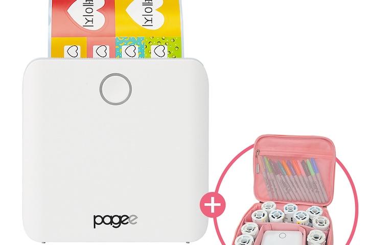 페이지 라벨기 pagee 모바일 라벨프린터 네임 스티커 기계 PG1