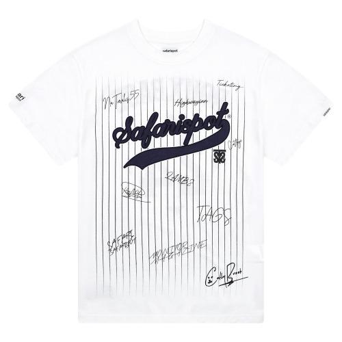 ROUX BASE UNIFORM AUTOGRAPH TEE (WHITE)