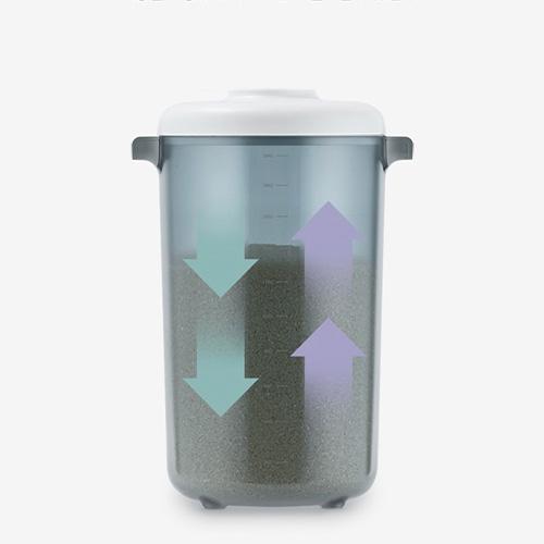 보만 충전식 무선 진공 쌀통 20kg