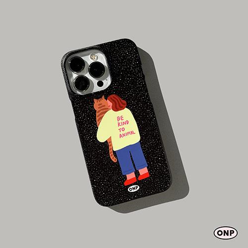Night cat cheese for phonecase
