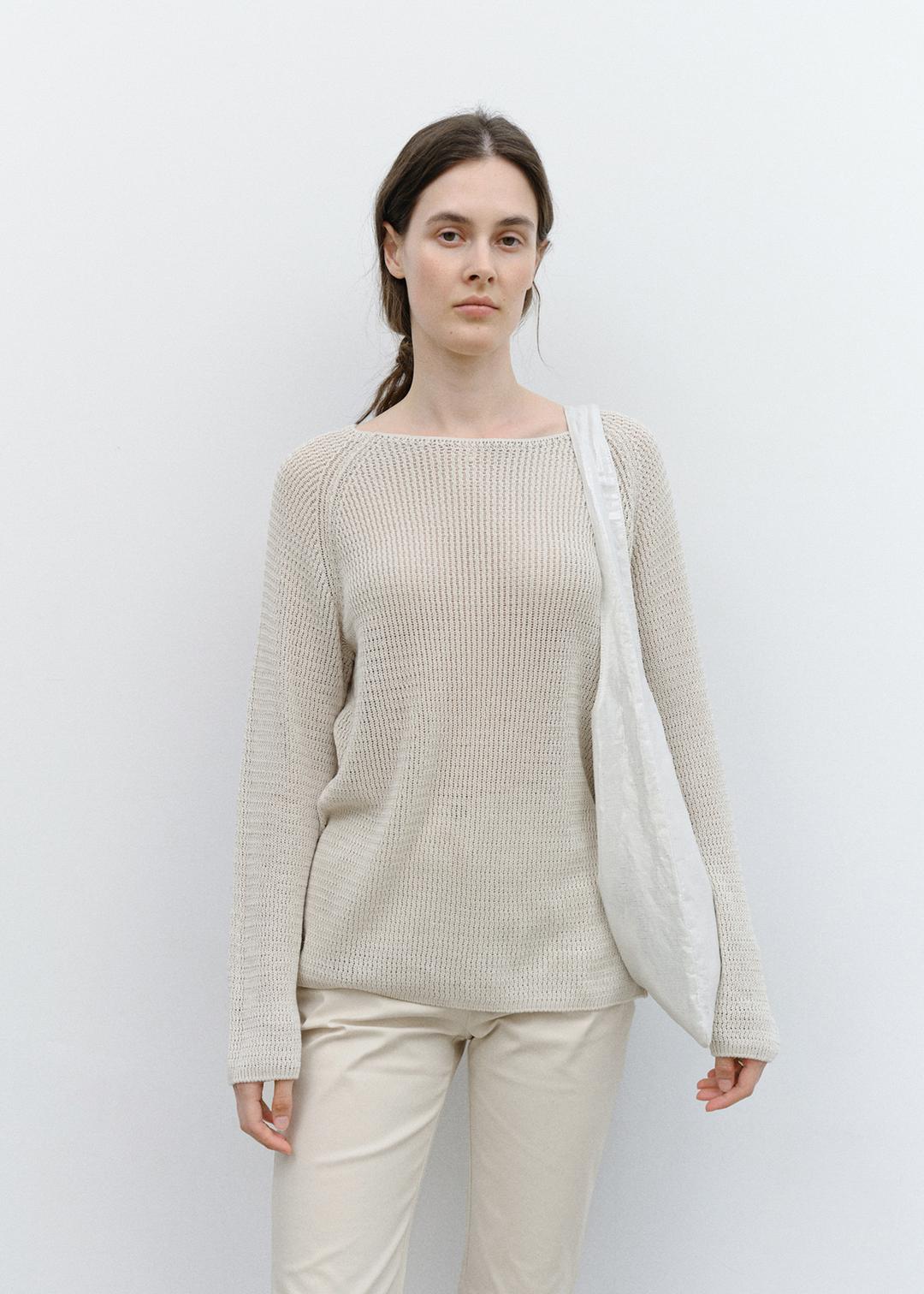 [3rd] Breeze Linen Knit in Oat Gray