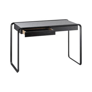 K2D 오블리크 데스크 / 블랙 파우더 코티드 & 오크 베니어 블랙, TECTA