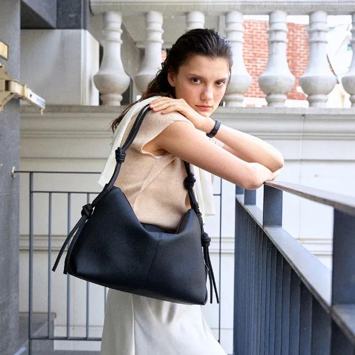 NODI BAG _ black 숄더백 호보백