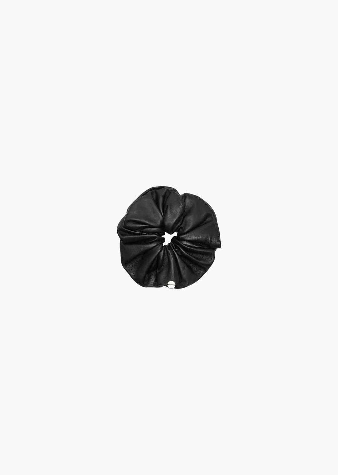 LEATHER SCRUNCHIE