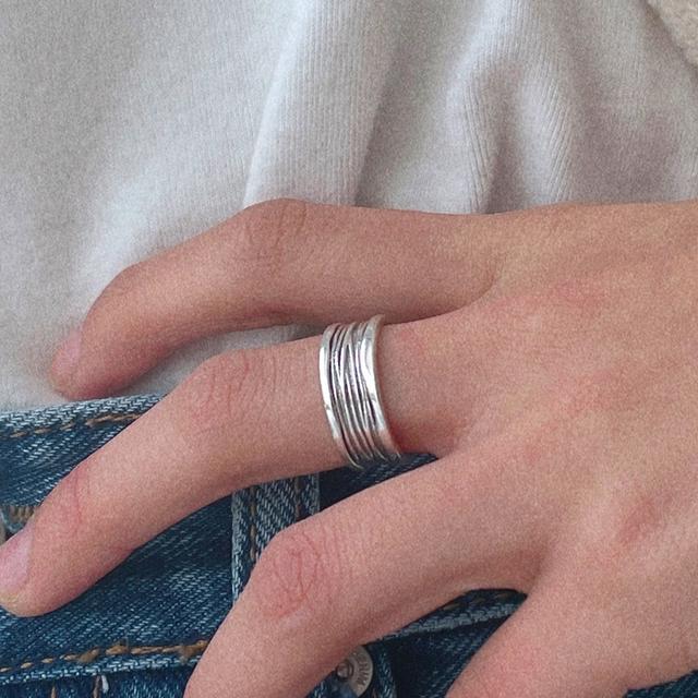 silver925 dark ring