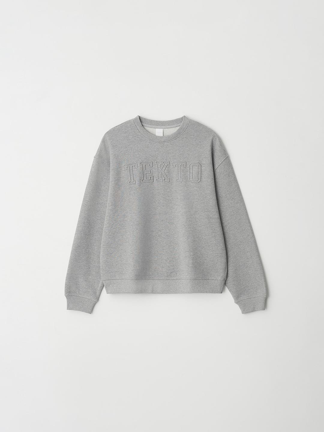 Tekto logo sweatshirt ver.2_grey
