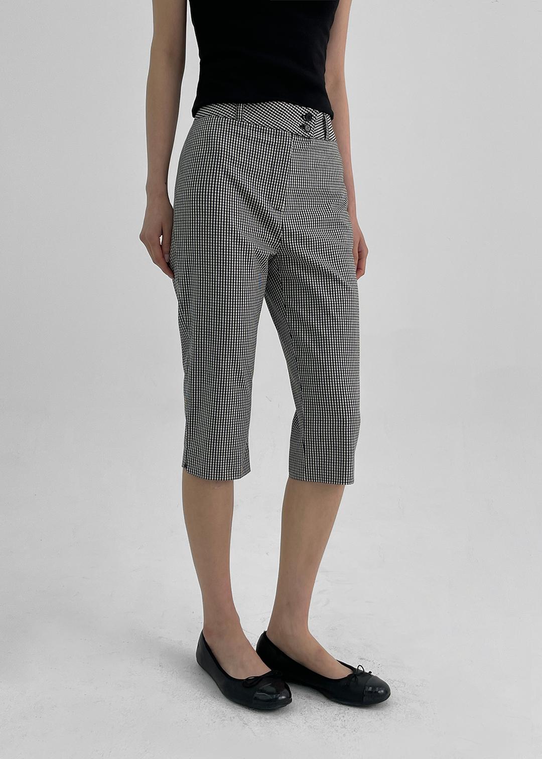 블랙업 [MADE] 엔즈리 카프리 팬츠