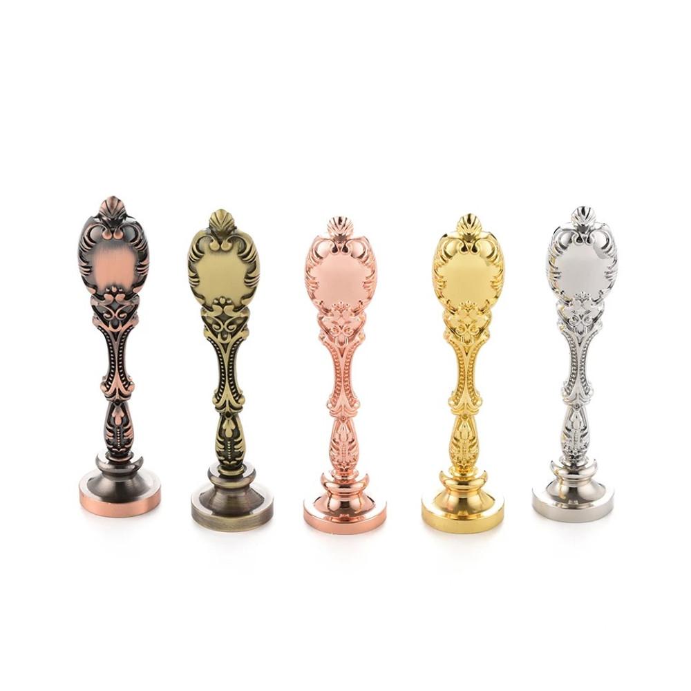 실링왁스 유럽풍 빈티지 클래식 금속 스탬프 핸들 손잡이 인장핸들 5종