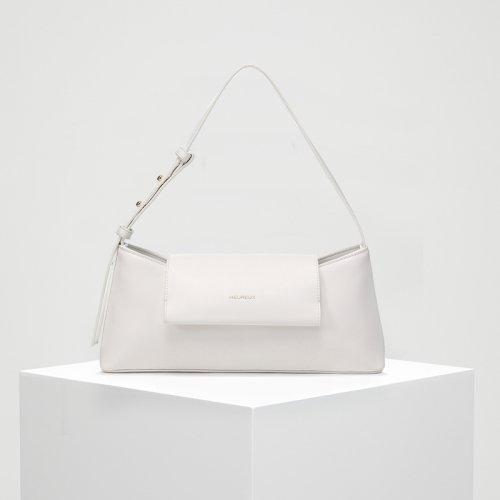 플랩(Flap) 숄더백 White