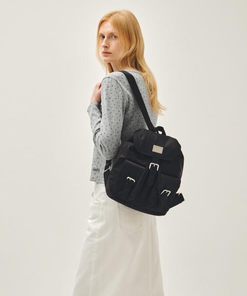 CLASSIC LOGO SMALL BACKPACK black