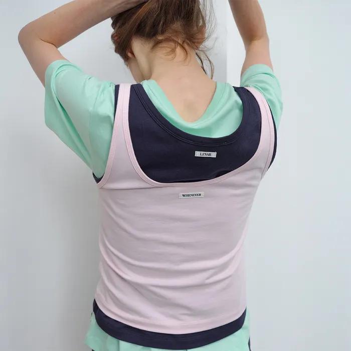 3-way Half Sleeve T-shirt Pack - Blush Pink