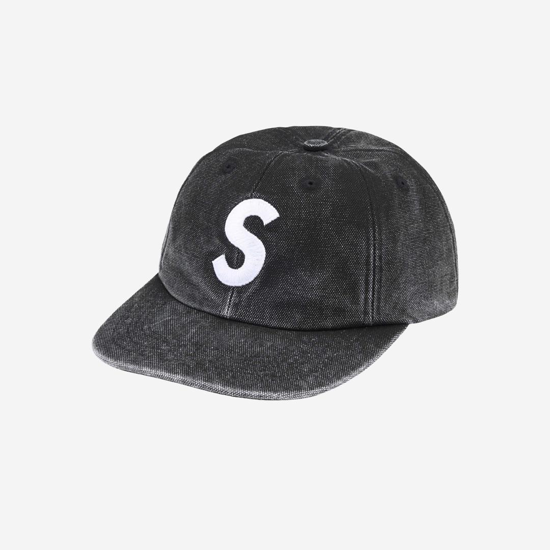 Supreme Pigment S Logo 6-Panel Black - 24FW