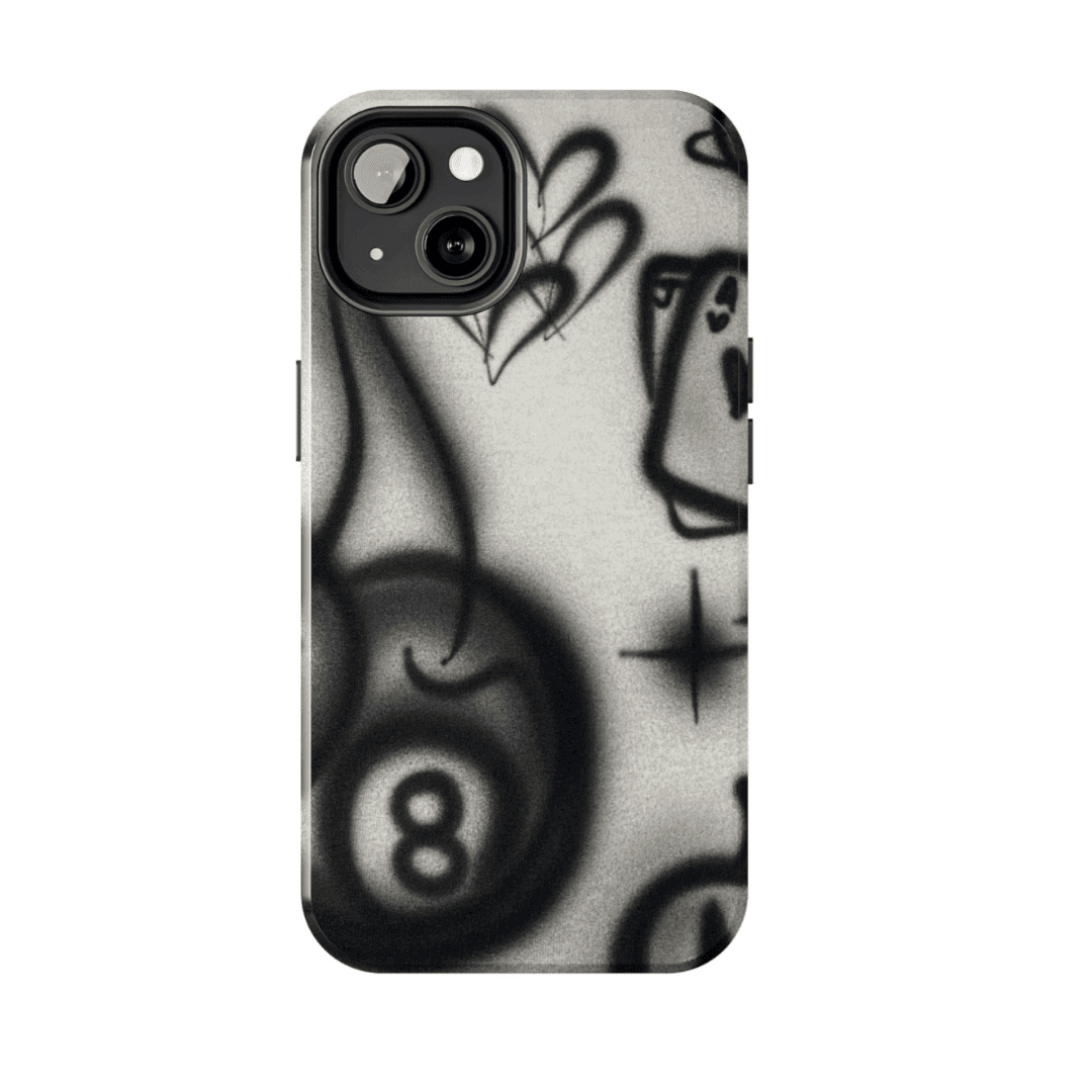 Hidden Ace Airbrush iPhone Case - iPhone 7/iPhone 8/iPhone SE