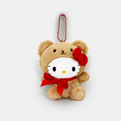 헬로키티 레트로 베어 키링(브라운)