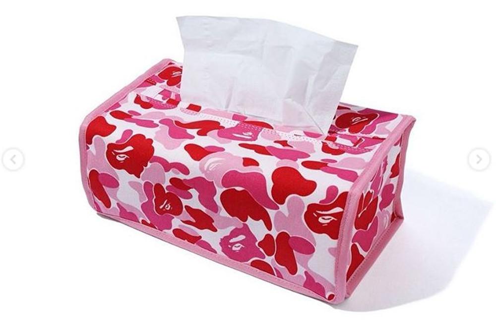 [베이프정품] 에이비씨 카모 티슈커버 화장지 케이스 ABC CAMO TISSUE COVER
