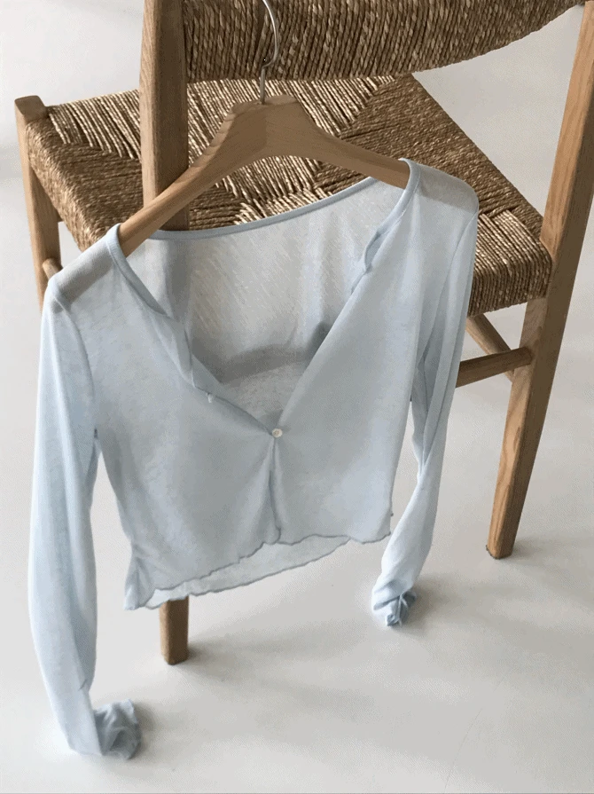 out - 우들 시스루가디건 [살안타템]