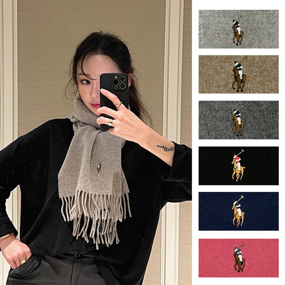 폴로 목도리 랄프로렌 울 머플러 남자 여자