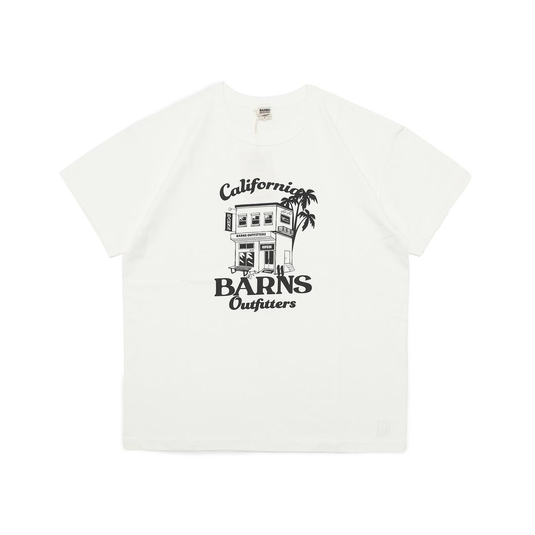14/-GOAT PT S/S TEE - FLAGSHIP STORE WHITE(BR-25176)