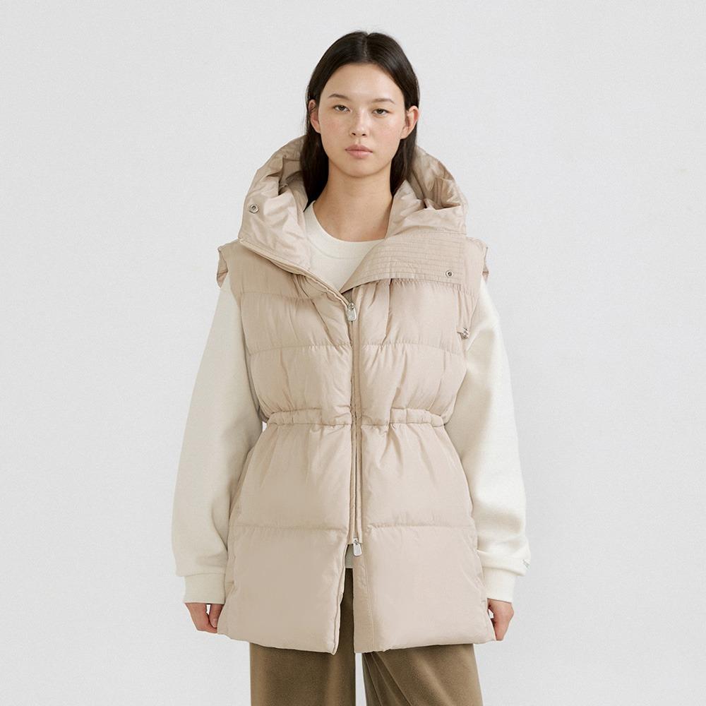 듀베 패딩 베스트 [이청아 착용]