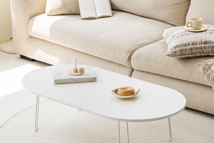 쿠폰가 13,965~/블랑 좌식 접이식 상 거실테이블 4size(보호캡 증정)