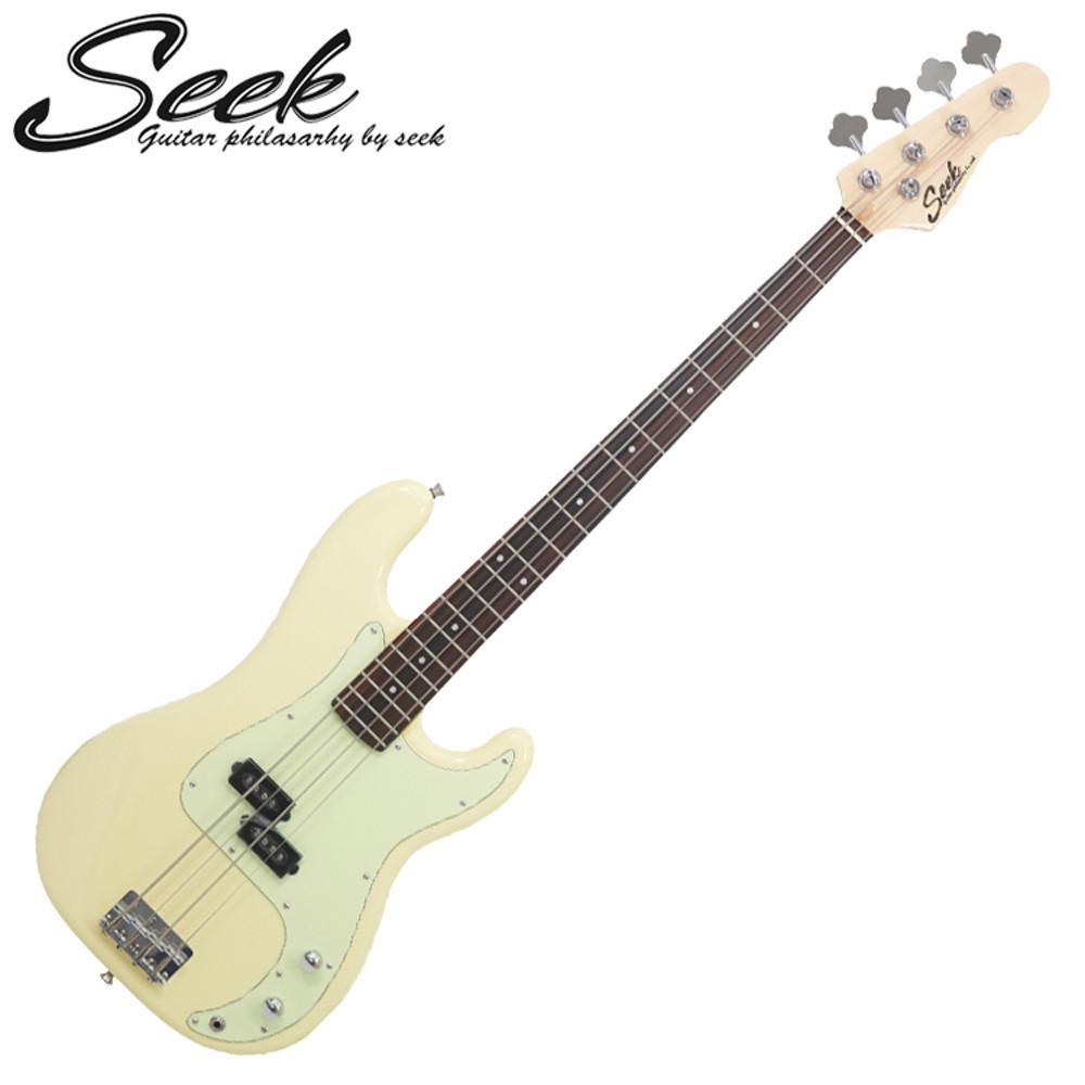 seekseeking60 precision bass Vintage White