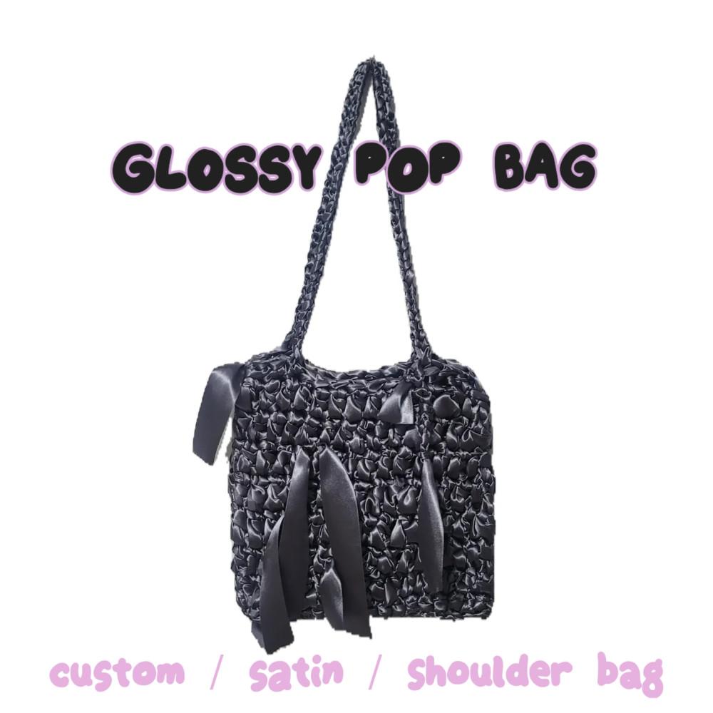 [S/S NEW] GLOSSY POP BAG