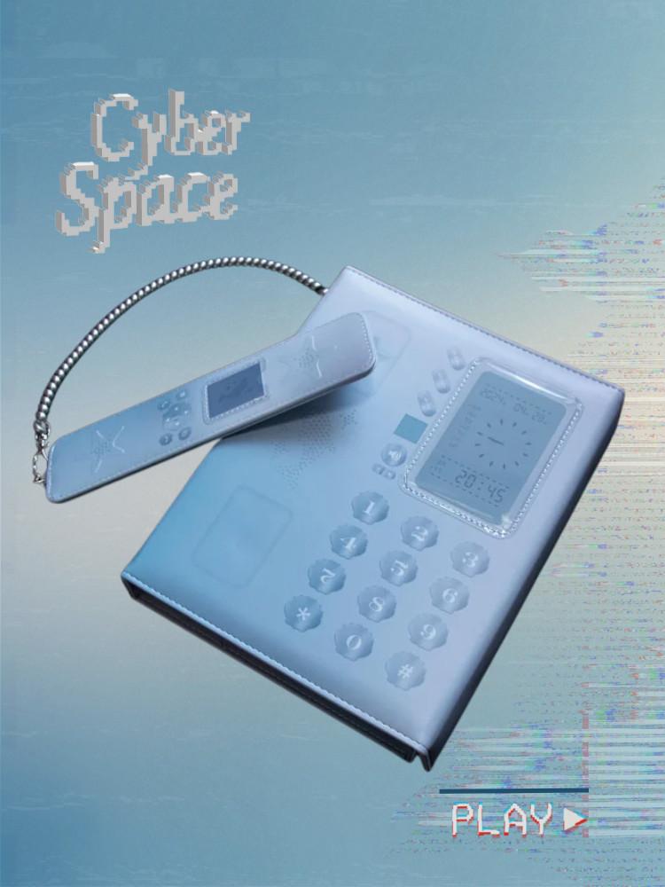 수심 Cyberphone Binder 사이버 폰 바인더 A5 6공 바인더 콜렉트북