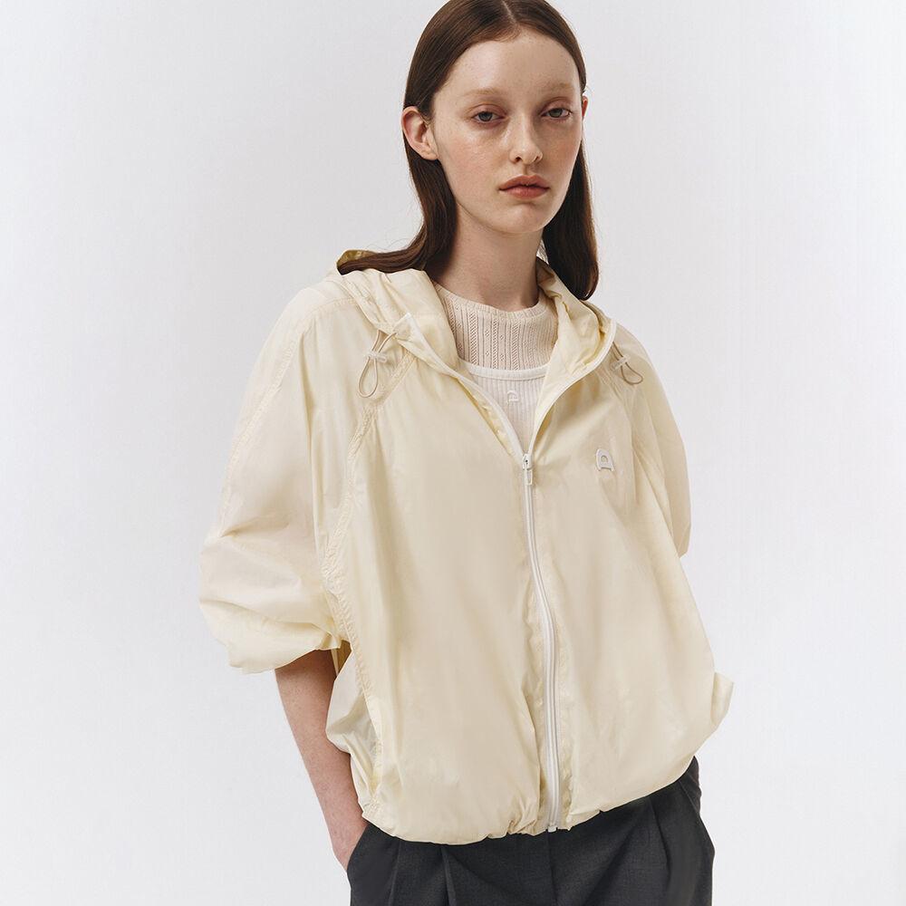 SUMMER BREEZE WIND BREAKER CREAM_UDJU3B221CR
