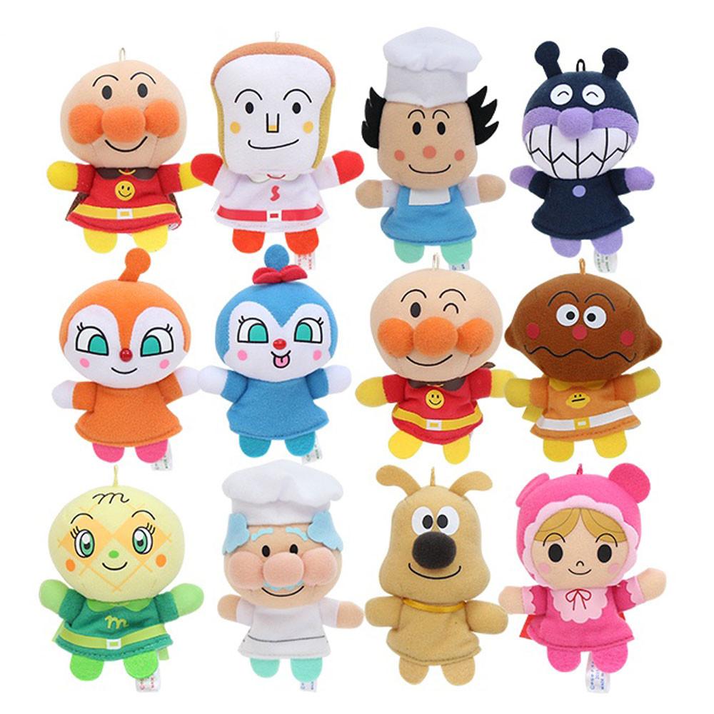 호빵맨 세균맨 짤랑이 카레빵맨 식빵맨 가방고리인형