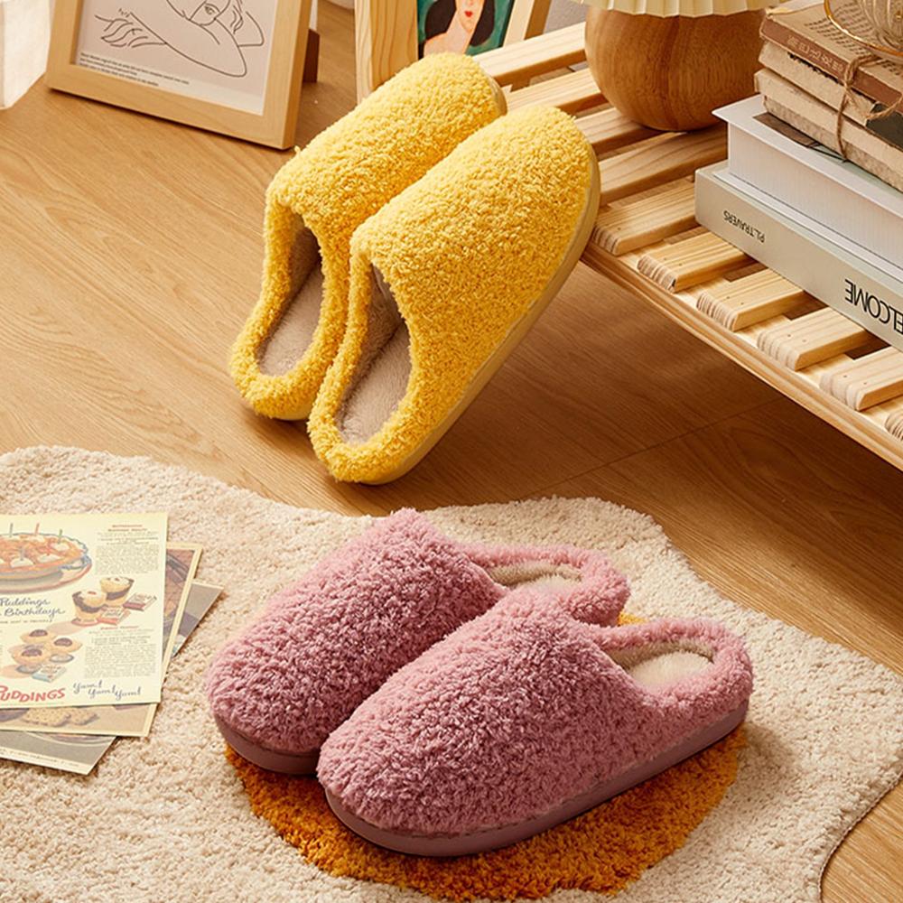 고구마 털실내화 실내 방한슬리퍼 층간소음 사무실 거실실내화